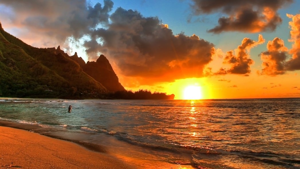 Sunset Beach Oahu Hawaii 